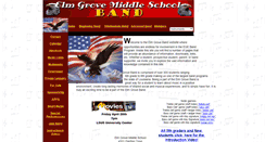 Desktop Screenshot of elmgroveband.com